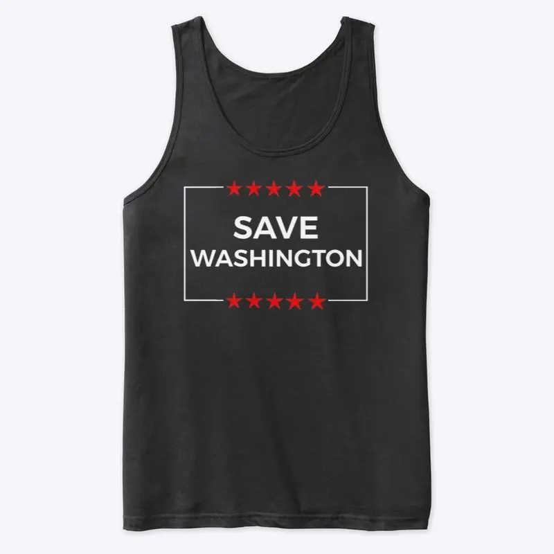 SAVE WASHINGTON Tank Top 